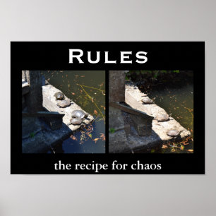 Rules - Demotivational Motivational Poster