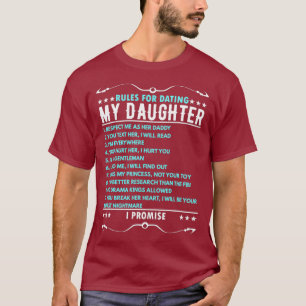 Rules for Dating Daughter Dad T-Shirt