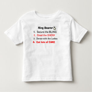 Rules of a Ring Bearer T-Shirt