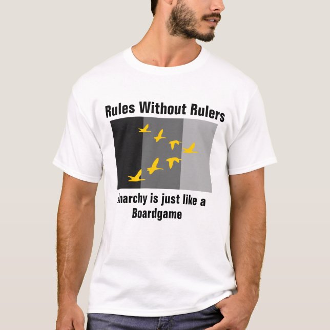Rules Without Rulers T-Shirt (Front)