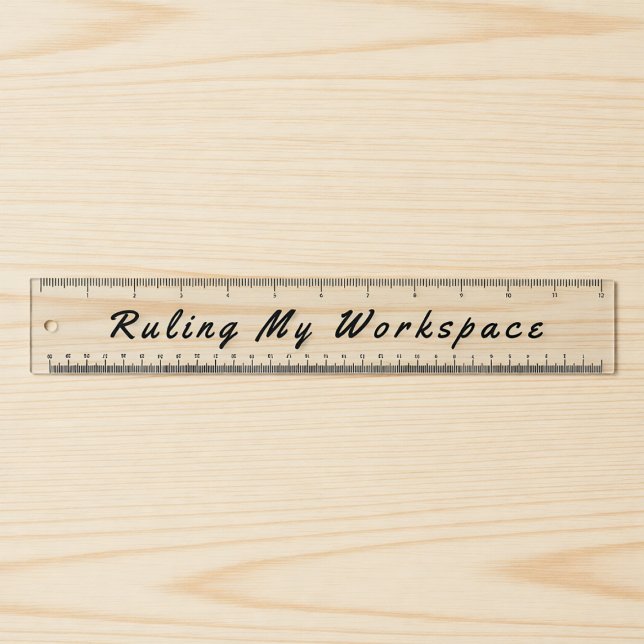 Ruling My Workspace Funny Typography Ruler (Creator Uploaded)