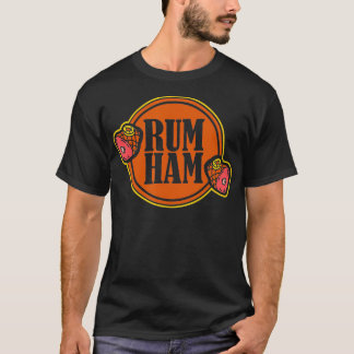 Rum Ham injected Meat tradition Grill Party food T-Shirt