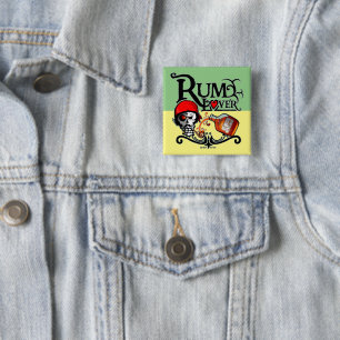 Rum lover button