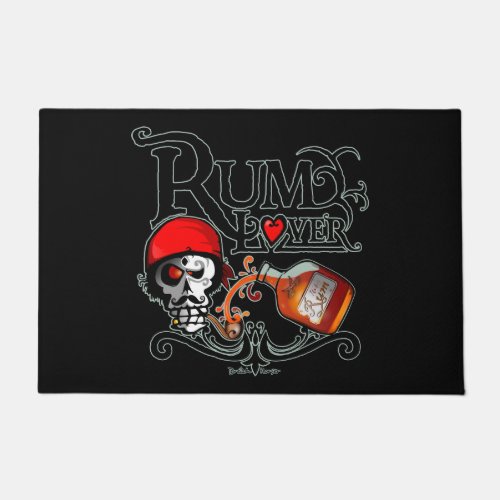 Rum lover doormat