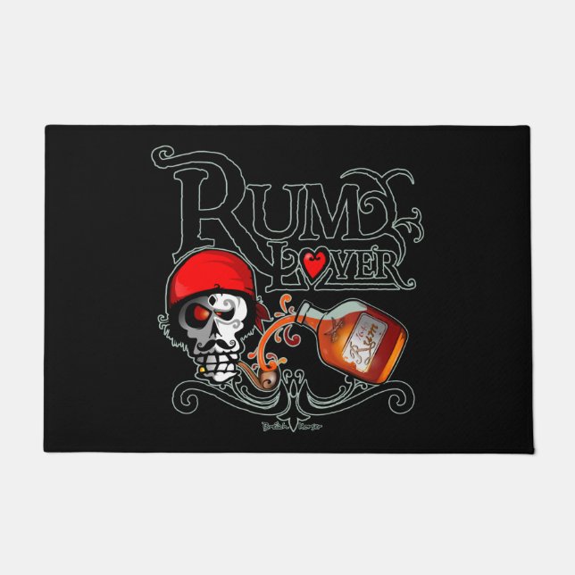Rum lover doormat (Front)