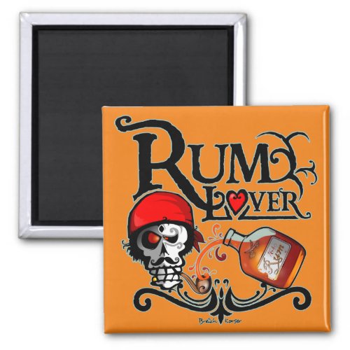 Rum lover magnet