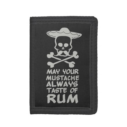 Rum Mustache custom color wallets