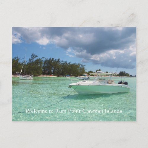 Rum Point Cayman Islands Postcard