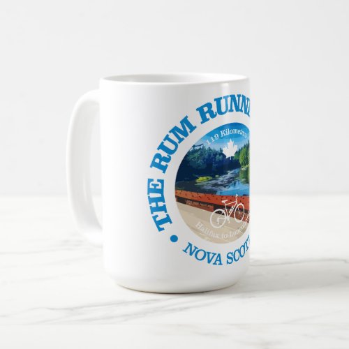 Rum Runners Trail cycling c Coffee Mug