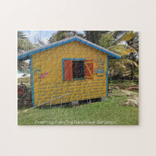 Rum Shack Barbados. Jigsaw Puzzle