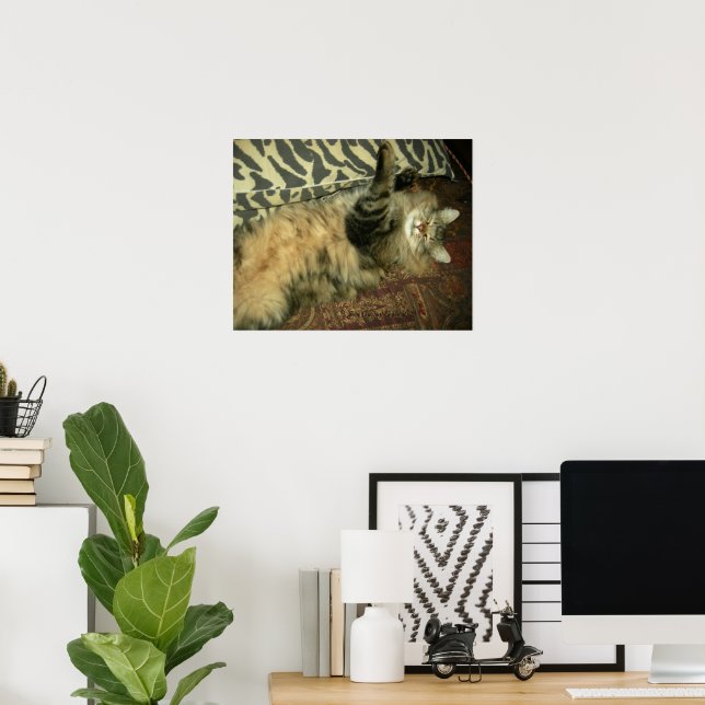 Rum Tum in repose Poster (Home Office)