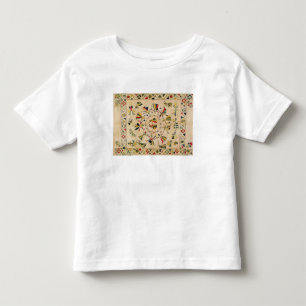 Rumal: square embroidery cover showing Punjabi dan Toddler T-shirt