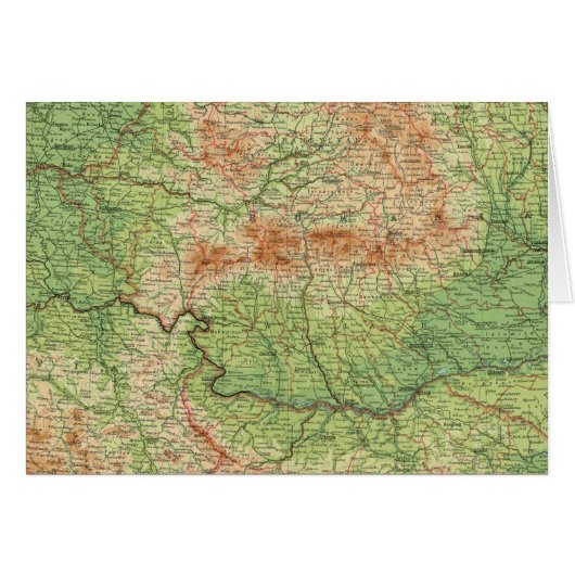 Rumania & adjacent states (Front Horizontal)