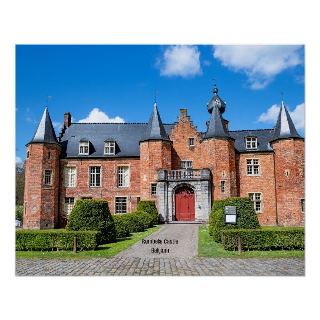 Rumbeke Castle, Belgium Poster (Front)
