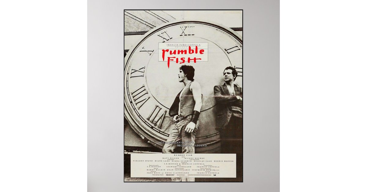 Rumble Fish 1983 Poster | Zazzle