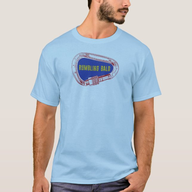 Rumbling Bald Climbing Carabiner T-Shirt (Front)