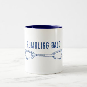 Rumbling Bald Climbing Quickdraw Two-Tone Coffee Mug