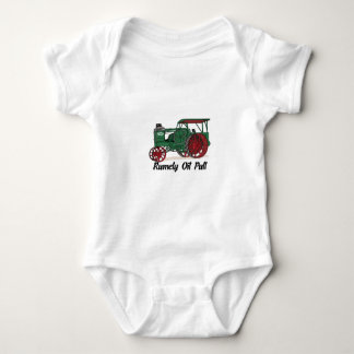 Rumely Oil Pull Tractor Baby Bodysuit