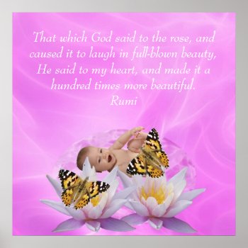Rumi Beauty Poster by Motivators at Zazzle