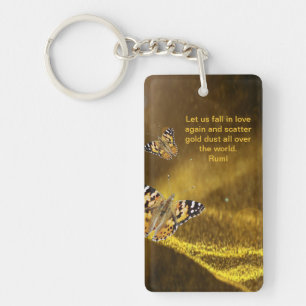 Rumi Fall in love again Keychain