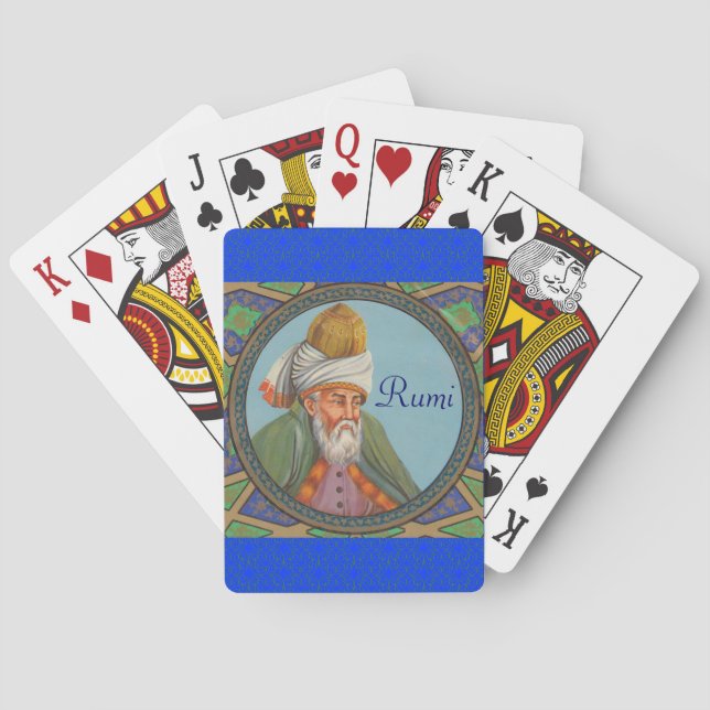 Rumi playing cards (Back)