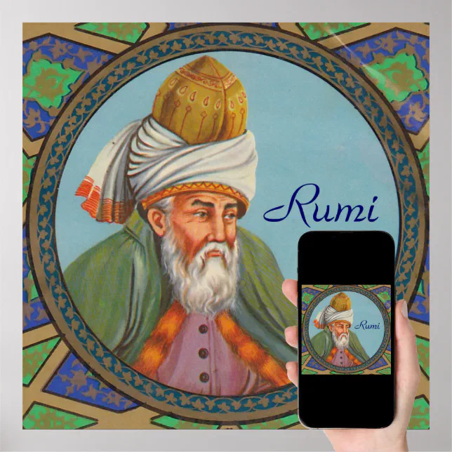 Designes By Rumi Rumi poster | Zazzle