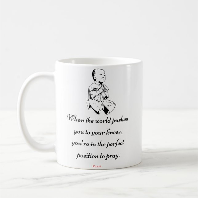 Rumi Quote Mug (Left)