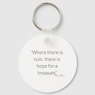 Rumi Quotes Coffee Mug Keychain