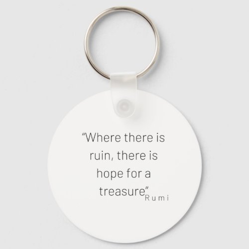 Rumi Quotes Coffee Mug Keychain