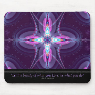 Rumi Wisdom : Fractal Art Mousepad