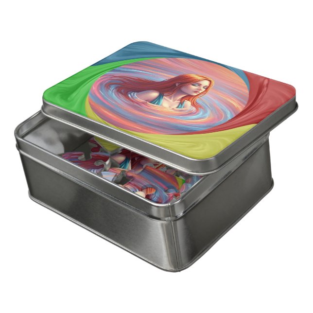 Rumination  jigsaw puzzle (Lid Open)