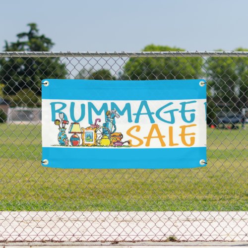 Rummage sale banner