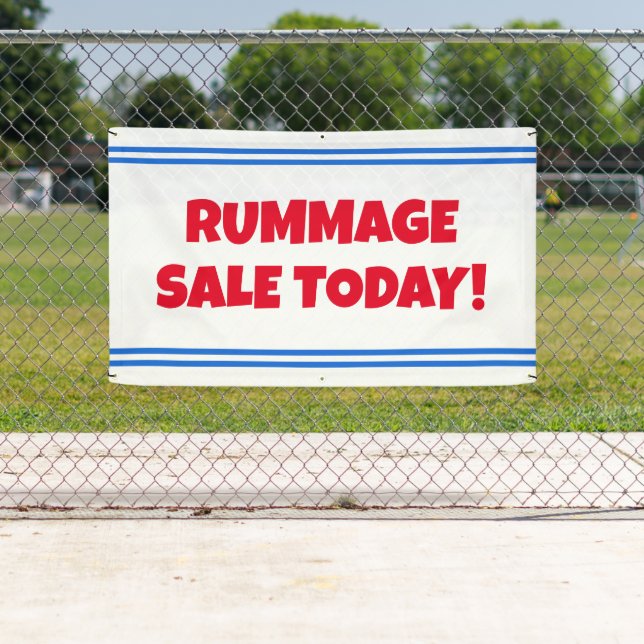 Rummage Sale Today Banner (Insitu)