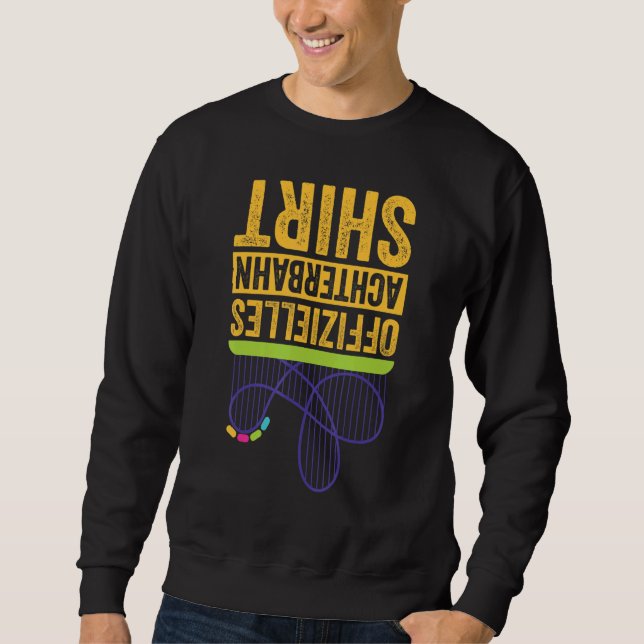 Rummelplatz Amusement Park Fun Fair Rollercoaster  Sweatshirt (Front)