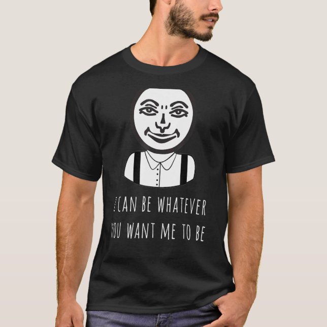 Rummikub Joker I Can Be Whatever You Want Me To Be T-Shirt (Front)