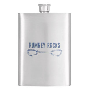 Rumney Rocks Climbing Quickdraw Flask