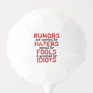 Rumors - balloon