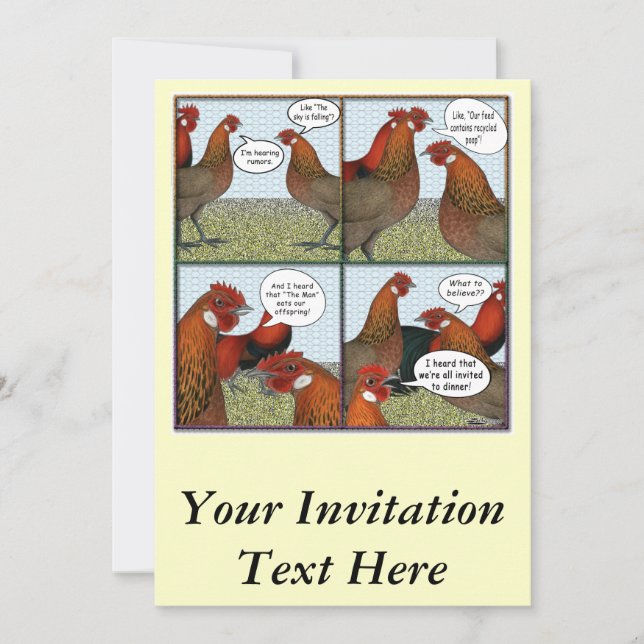 Rumors Invitation (Front)