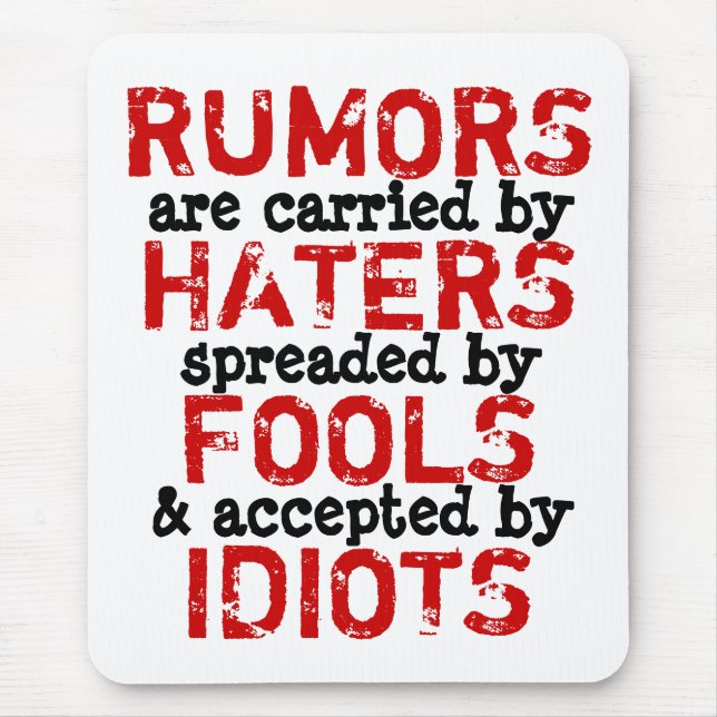 RUMORS - Mousepad Truism (Front)