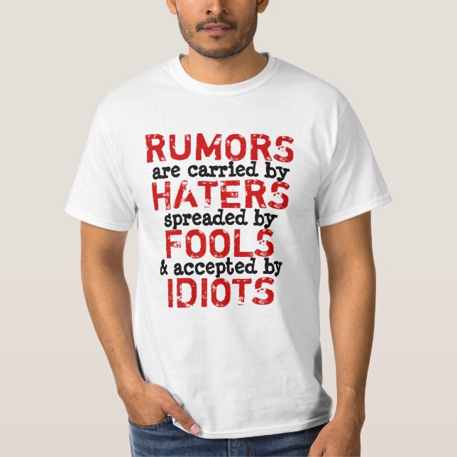 RUMORS ~ Tshirt TRUISM (Front)