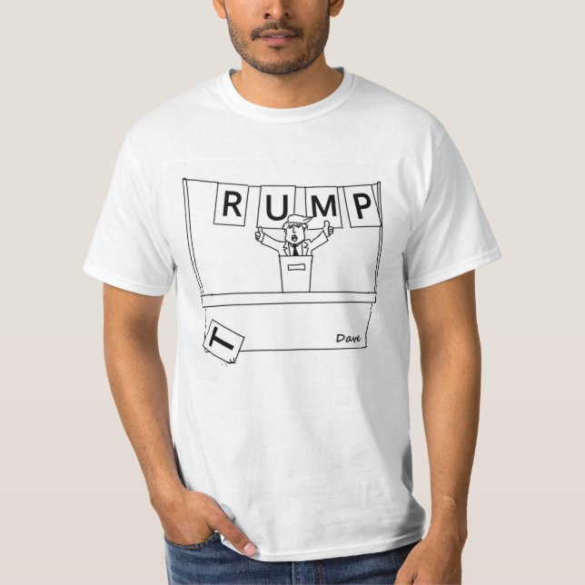 RUMP CARTOON T-Shirt (Front)