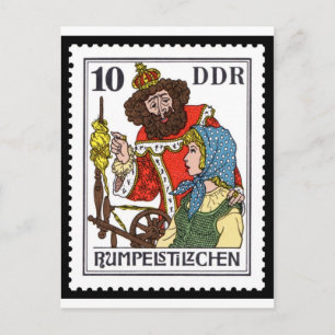 Rumpelstiltskin 10 DDR 1976 Postcard
