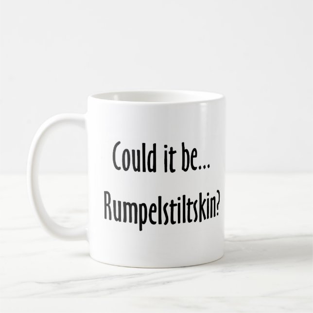 rumpelstiltskin coffee mug (Left)