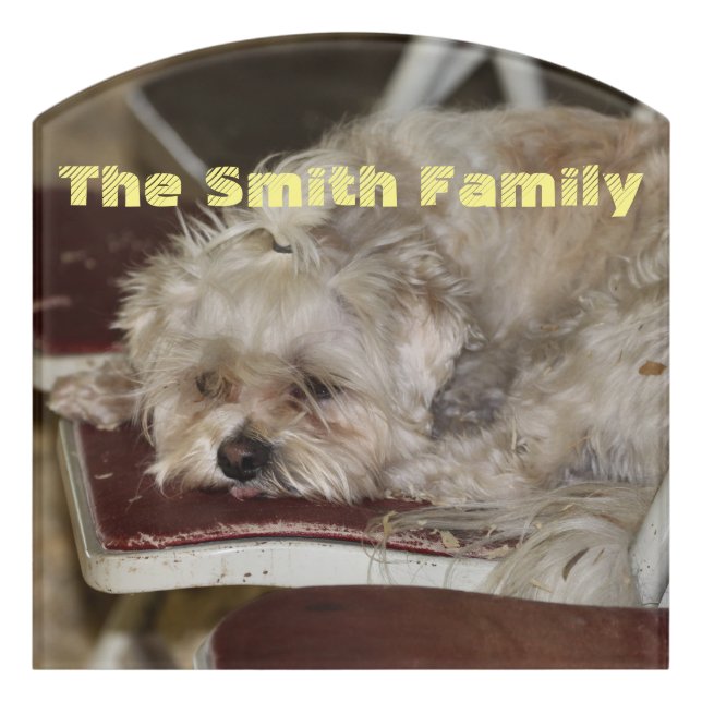 Rumple Door Sign (Contour Front)