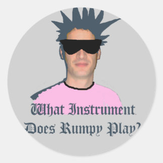 RUMPY STICKER