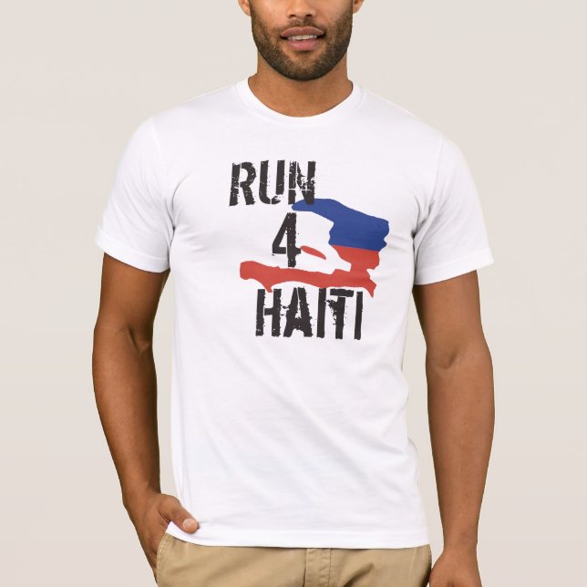 Run4Haiti T-Shirt (Front)
