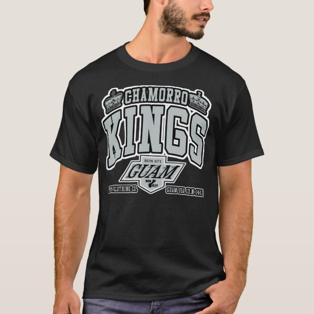 RUN 671 GUAM Chamorro Kings T-Shirt (Front)