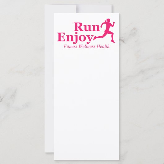 Run and enjoy (Back)