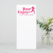 Run and enjoy (Standing Front)