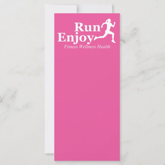 Run and enjoy (Back)